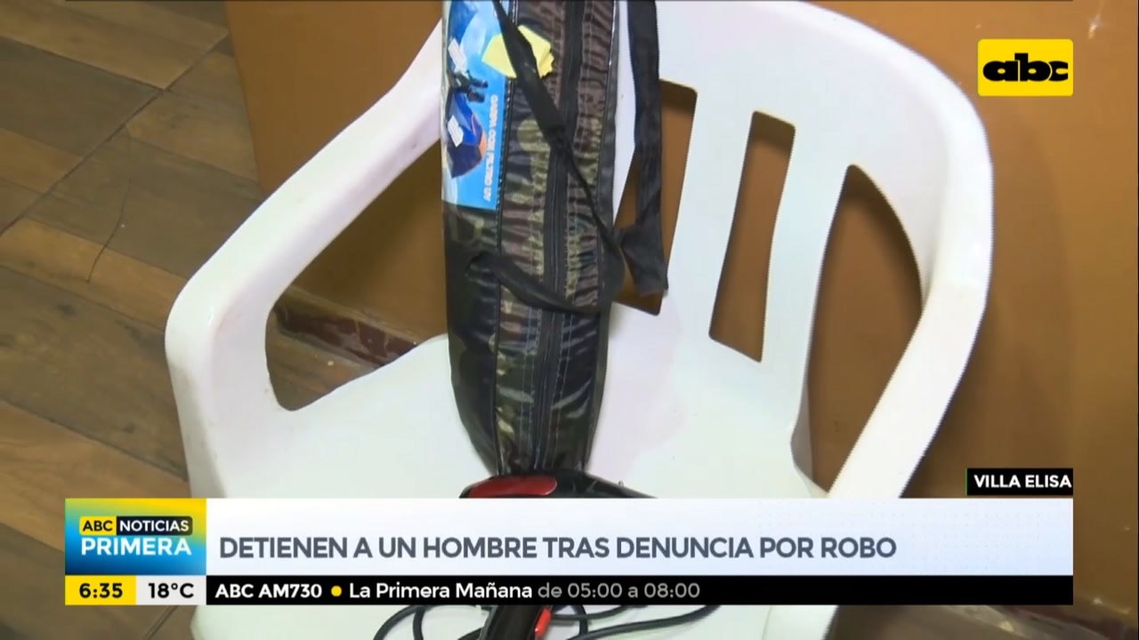 Detienen a un hombre en Villa Elisa tras denuncia por robo