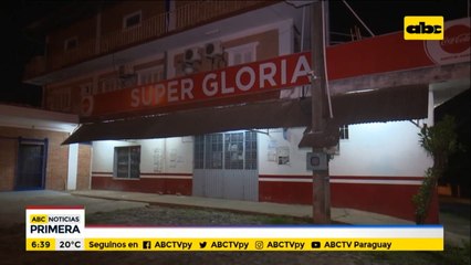 Asaltan supermercado en Fernando de la Mora