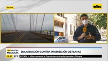 Encarnación, en contra de la prohibición de playas