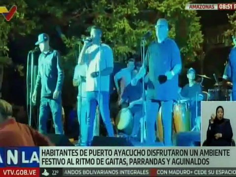 Amazonas | Habitantes de Puerto Ayacucho disfrutaron con alegría el encendido de las luces navideñas