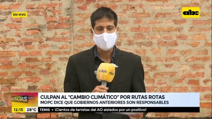 MOPC culpa al cambio climático y a gobiernos anteriores por rutas rotas