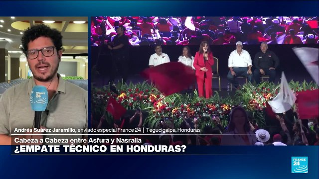 Informe desde Tegucigalpa: CNE anuncia posible empate técnico en presidenciales