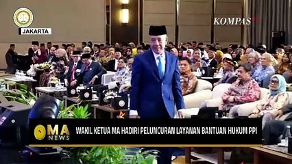 Wakil Ketua MA Hadiri Peluncuran Layanan Bantuan Hukum PPI di Jakarta | MA NEWS