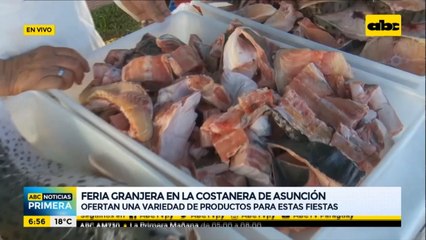 Volvió la feria granjera a la Costanera de Asunción