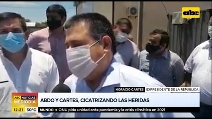 Abdo y Cartes, cicatrizando las heridas