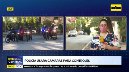 Policía usará cámaras para controles