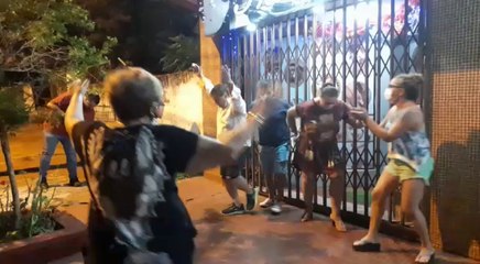 Luis Yd Celebra Su Alta, Bailando Con Su Familia