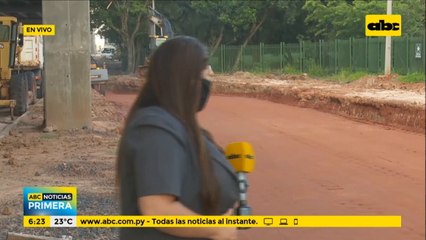 Avanzan las obras del corredor vial botánico