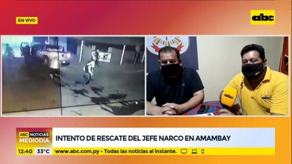 Fallido intento de rescate de jefe narco del PCC en Amambay