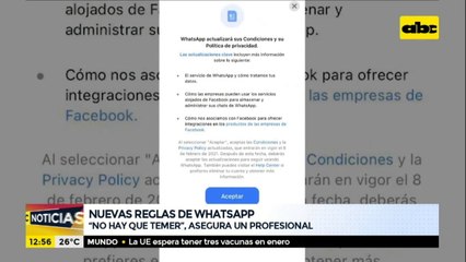 No Hay Que Temer A Las Nuevas Reglas De Whatsapp, Asegura Especialista