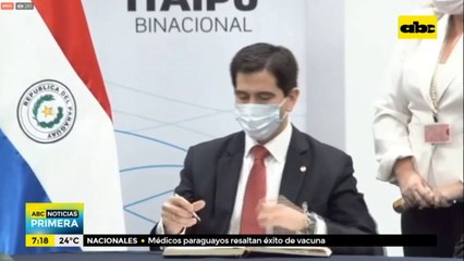 Euclides Acevedo queda al frente de las negociaciones de Itaipú, según Federico González