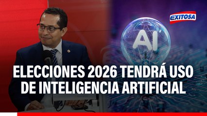 Elecciones 2026 tendrá uso de la IA: "Ya la hemos puesto a prueba", señala Pdte. del JNE