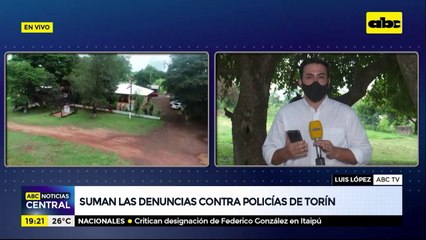 Suman las denuncias contra policías de Torín