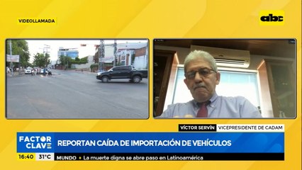 Reportan caída de importación de vehículos
