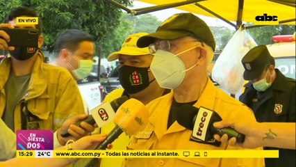 Controlan incendio en Petropar: Pobladores de la zona retornan a sus hogares