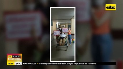 Chofer de ambulancia fue dado de alta