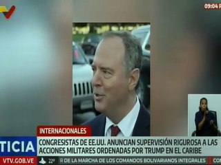 Congresistas de EE. UU. anuncian supervisión rigurosa a las acciones militares en el Caribe