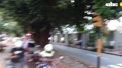 Movilización exigiendo la salida de la fiscala general Sandra Quiñónez