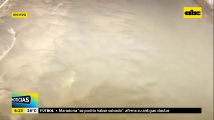 Calle Venecia del Barrio Santa Ana, en pésimo estado