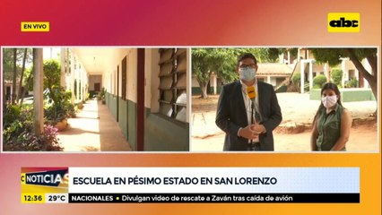 Escuela de San Lorenzo, en pésimas condiciones edilicias