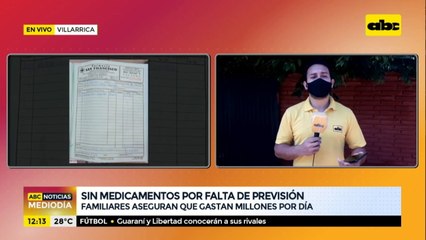 Sin medicamentos en Villarrica por falta de previsión
