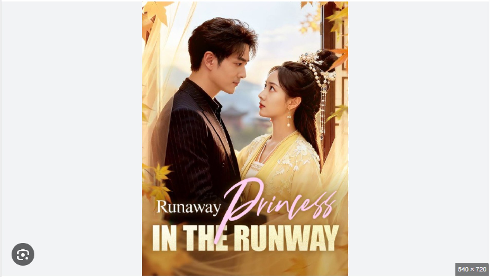 Runaway Princess in the Runway Chinese Drama - English Sub