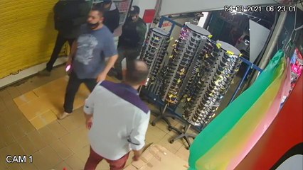 Asalto a cambistas en Ciudad del Este