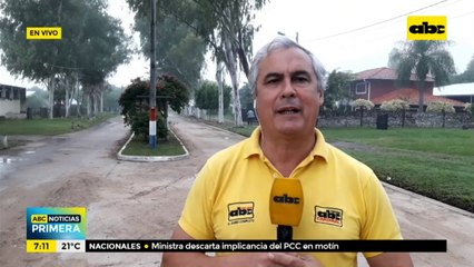 Precaria reparación de caminos en el Chaco