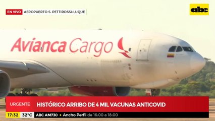 ¡Por fin llegaron las vacunas anticovid!