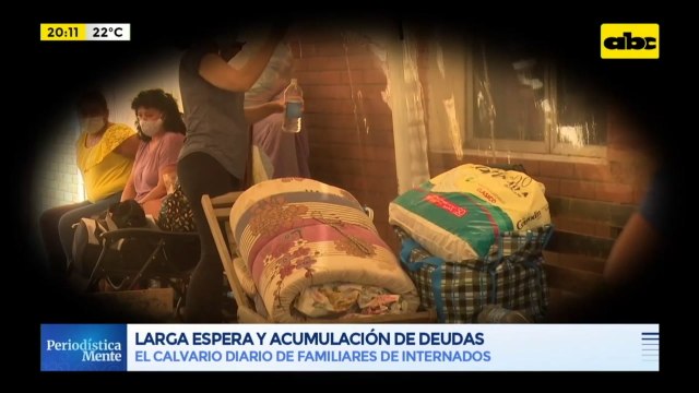 El calvario diario de los familiares de internados