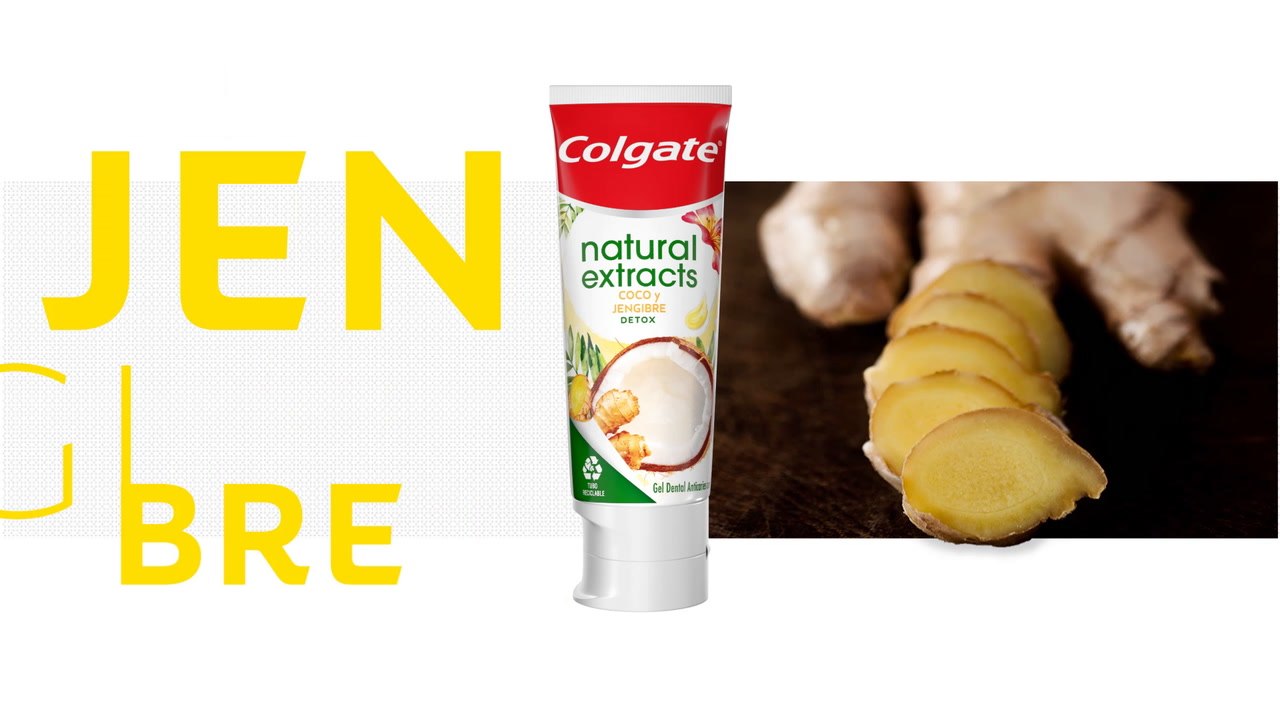 Colgate Natural Jengibre