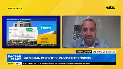 Presentan reporte de pagos electrónicos
