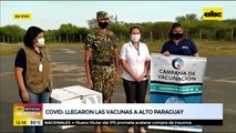 Llegaron 80 dosis de vacunas covid a Alto Paraguay