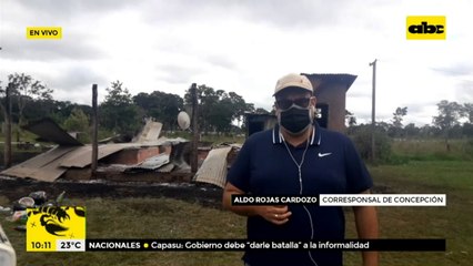 Desconocidos quemaron retiro de estancia en Arroyito