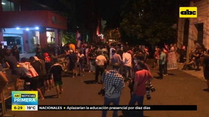 Quinta jornada de manifestaciones concluyó frente a la Fiscalía General