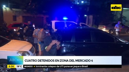 Cuatro detenidos por tentativa de robo domiciliario