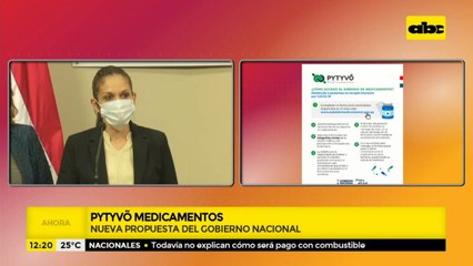 Gobierno presenta el "Pytyvô Medicamentos"