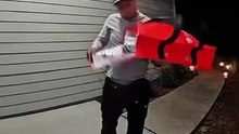 Florida family is calling for major changes from DoorDash after their camera caught a delivery driver dropping a wing on the ground, picking it up, putting it back in the box, licking his fingers, and then casually walking away as if nothing happened.
