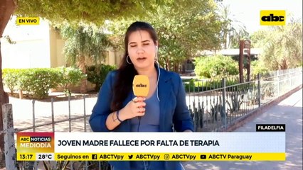 Joven madre fallece por falta de terapia en el Chaco