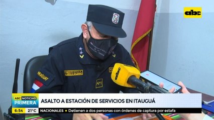 Asalto A Estación De Servicios En Itaguá