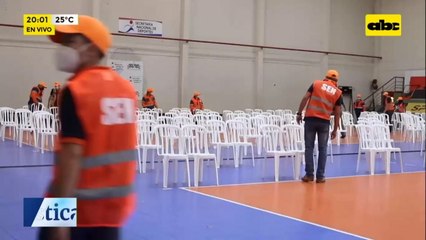 Habilitan vacunatorio en la Secretaría Nacional de Deportes