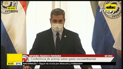 Tras blindaje colorado a fondos sociales, Abdo anuncia postergación de licitación de puente