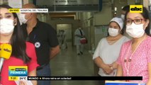 Médicos del Hospital del Trauma exigen inmunización