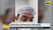 Embarazadas internadas tras 