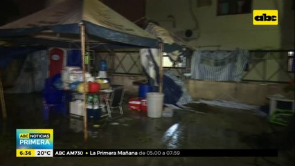 Fuerte temporal en Mariano Roque Alonso