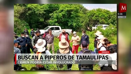 Cuatro piperos de Tamaulipas podrían haber desaparecido por el crimen organizado
