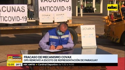Fracaso del mecanismo COVAX en Paraguay