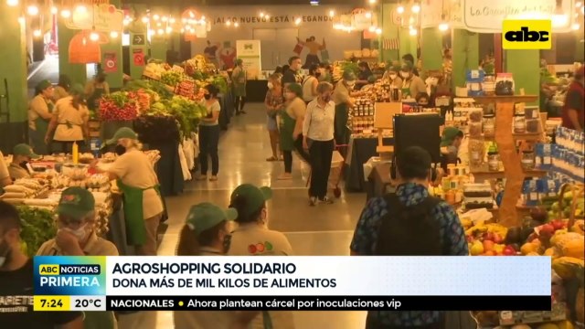 Agroshopping dona más de 1.000 kilos de alimentos para familiares de internados