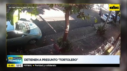Detienen a presunto tortolero gracias a circuito cerrado