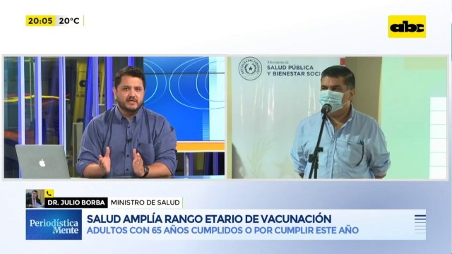 Salud registra a 71.000 inscriptos nacidos hasta 1956 para aplicación de vacunas anticovid